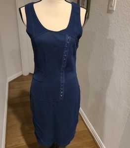 Anthro Aldomartins Blue Dress